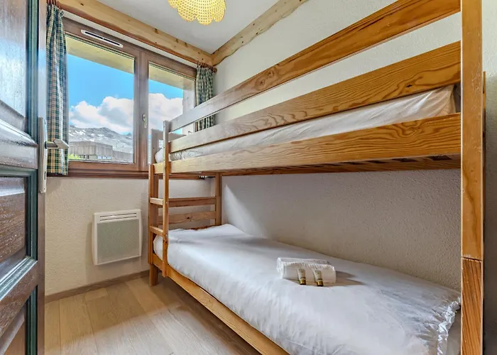 Apartament Comfort With Balcony Access And Parking Val Thorens