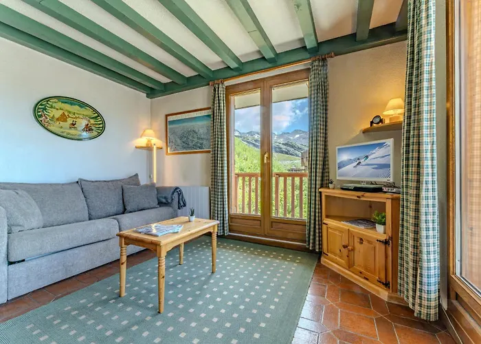 Apartament Comfort With Balcony Access And Parking Val Thorens